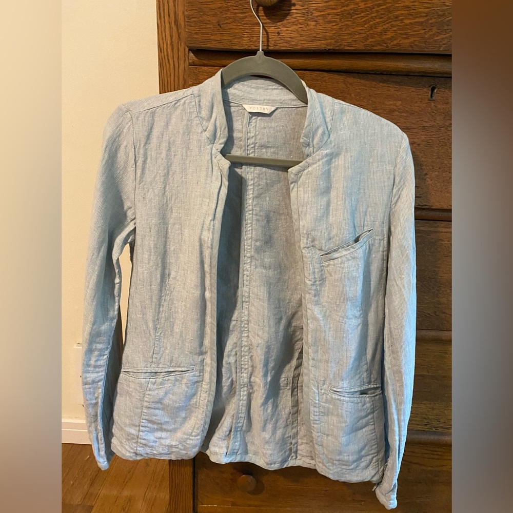 Poetry Linen Langenlook Blazer SZ 2